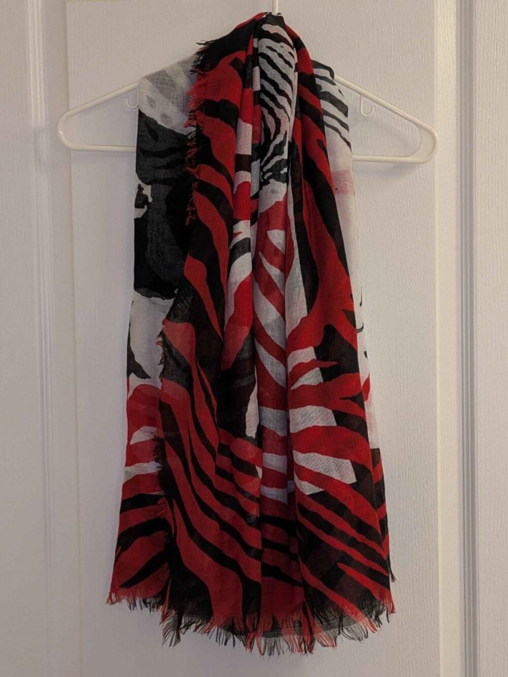 zebra scarf